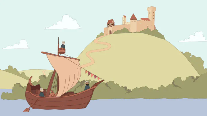 Die Burg im Mittelalter: Bild 1 / 12