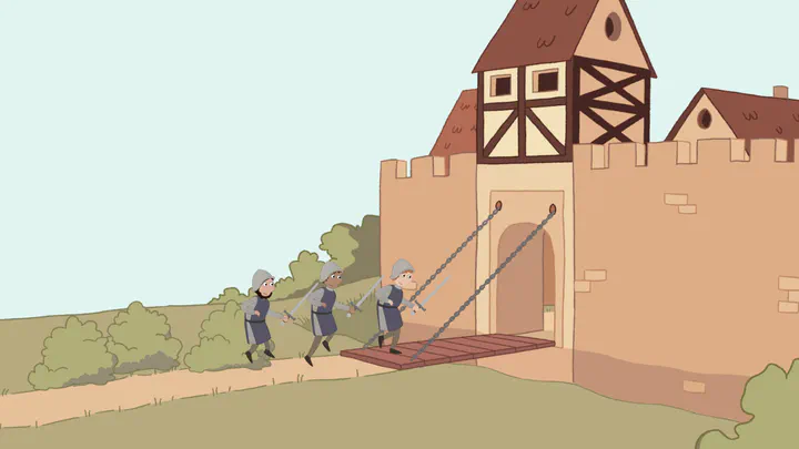 Die Burg im Mittelalter: Bild 6 / 12