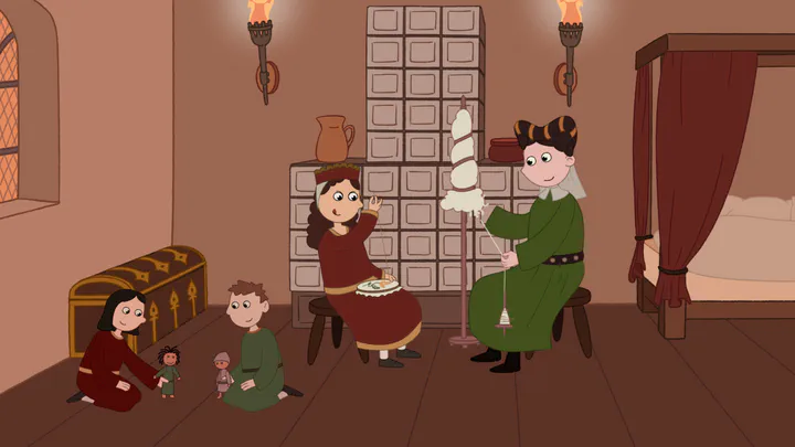 Die Burg im Mittelalter: Bild 9 / 12